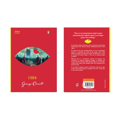 Penguin Select Classics: 1984: (Original, Unabridged Classic, Premium Hardbound Collector's Edition, Ideal for Gifting)