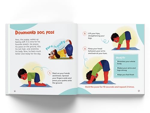 Yoga for Kids: Fun and Simple Yoga Poses I Step-by-Step Guide to Physical and Mental Well-being I Illustrated Asanas for Kids of All Ages I Ages 6+