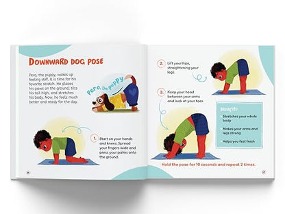 Yoga for Kids: Fun and Simple Yoga Poses I Step-by-Step Guide to Physical and Mental Well-being I Illustrated Asanas for Kids of All Ages I Ages 6+