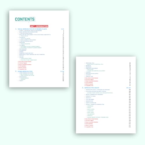 Nootan ISC Board Biology Textbook for Board Exam Class 12th (XII) Rapid Revision Sheets Mind Maps Academic Year 2026-27 - Nageen Prakashan: 1