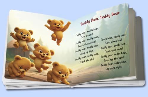 Nursery Rhymes Book - Board Book for Kids | Premium Quality Classic Rhymes Book for Kids | Early Learning Activity Book | Ages: 2 - 6 Years | Two Brothers Publications