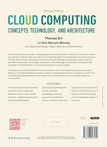 Cloud Computing: Concepts, Technology, Security & Architecture, 2nd Edition - Pearson: Concept, Technology, and Architecture