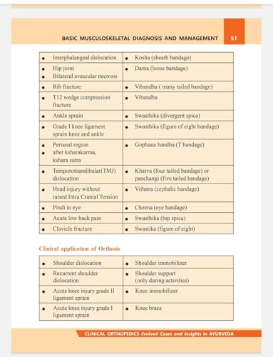 Clinical Orthopedics in Ayurveda (2nd Edition) - Evolved Cases and Insights by Dr Gikku Alias Benny MS (Ay): 2