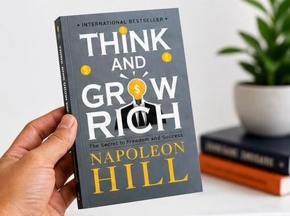 Think and Grow Rich | The Secret to Freedom & Success | Classic Self-Help Book for Success, Wealth, Money Mindset, Personal Growth, Motivation & Positive Thinking