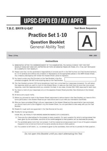 Arihant UPSC EPFO 2026 Study Guide | EO, AO & APFC | 5+ Solved Papers & 10 Practice Sets | Complete Syllabus Coverage | As Per Latest Exam Pattern | 2025 Solved Paper with Detailed Explanations
