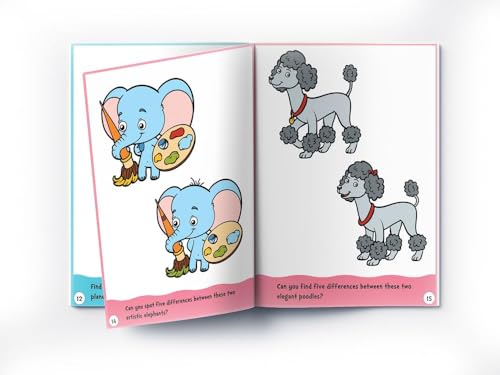 Spot The Difference | First Fun Activity Book For Kids | Boost Focus & Observation Skills | Ages 4–7 | Engaging Puzzle Fun