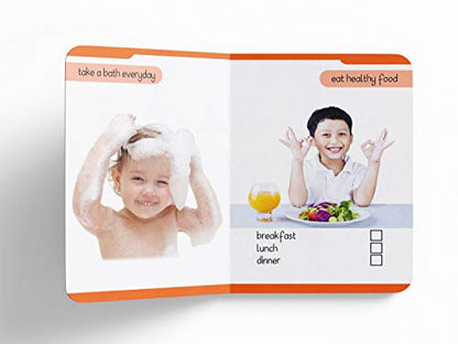 Early Learning Padded Board Book Of Good Habits And Manners For Kids | Ages 0–5 Years | Premium Paperback | Basic Hygiene | Kindness | Everyday Etiquette | Bright Pictures | Toddlers & Preschoolers