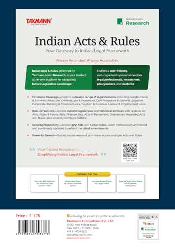 Taxmann's Digital Personal Data Protection Act 2023 with Digital Personal Data Protection Rules 2025 [Bare Act with Section Notes] – Clear | Updated | Practical One-stop Reference to DPDP