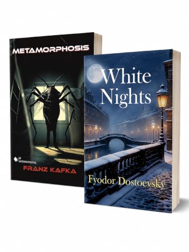 White Nights + Metamorphosis | Combo Set of 2 Books | Fyodor Dostoevsky, Franz Kafka | For Classic Fiction Lovers | Paperback
