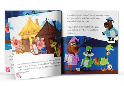 Masha Tales: The Three Little Pigs (Story Book)
