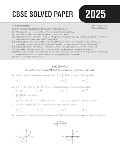 MTG CBSE Class 12 Chapterwise Question Bank Mathematics For 2027 Board Exam | Based on Latest CBSE Syllabus with 1300+ Questions