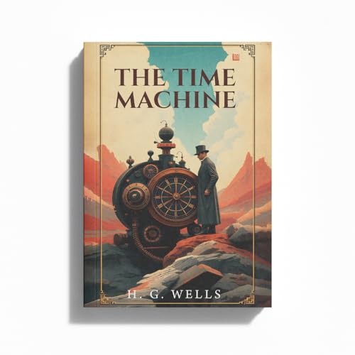 The Time Machine By H G Wells [Premium Paperback] Fiction books | Classic Literature Books & Novels | Science fiction books for teenagers | Classic books | English Novels | Story books for kids 12-15