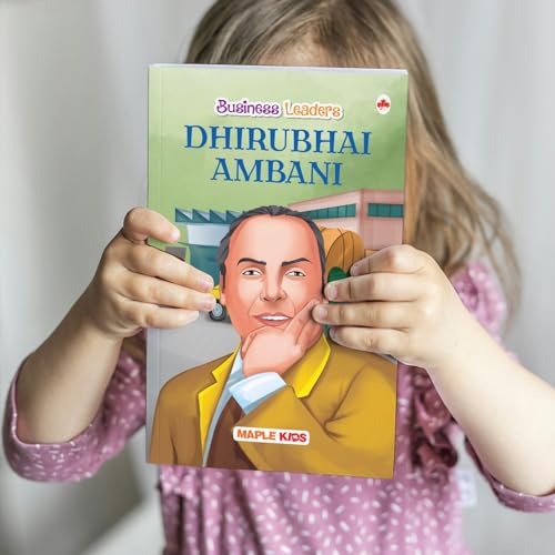 Story Books for Kids - Greatest Entrepreneurs (Set of 10 Books) (Illustrated) - Biographies for Kids - Elon Musk, Bill Gates, Jeff Bezos, Steve Jobs, Ambani, Narayana Murthy, … - Age 6+ Years