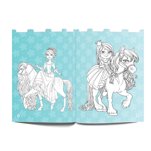 Princesses - Coloring and Sticker Activity Book (With 150+ Stickers)