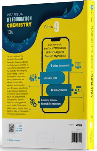 Pearson IIT Foundation Class 9 Chemistry (Old edition)