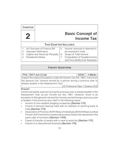 Scanner CS Executive Paper : 7 Tax Laws and Practice | For Dec. 26 & June 27 Exams | Solved Papers with PYQs (Included June 2026 Ques.) | Shuchita Prakashan: 1 (Scanner Series)