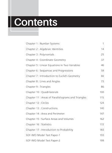 MTG Mathematics (IMO) Olympiad Prep Guide Class 9 | Detailed Theory, Exercise with Self Test For Practice | SOF Olympiad Books For Exam 2026-27 (Useful For Level-1 & 2)