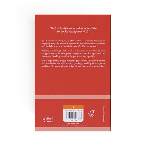 Penguin Select Classics: The Communist Manifesto: (Original, Unabridged Classic)