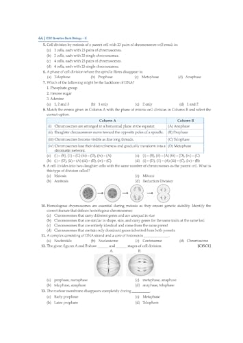 Gurukul by Oswal ICSE Class 10 Biology Most Likely Question Bank for 2027 Exam | Chapterwise & Categorywise Questions, Competency Based Practice, 2025 Board Paper & SQP, MCQ Explanations