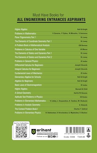 Arihant Classic Texts Series Higher Algebra by Hall & Knight | Advanced Algebra Book for JEE Main, JEE Advanced, Olympiads, NDA, CUET and Competitive Exams 2026-2027 (Classic Texts Series for jee)