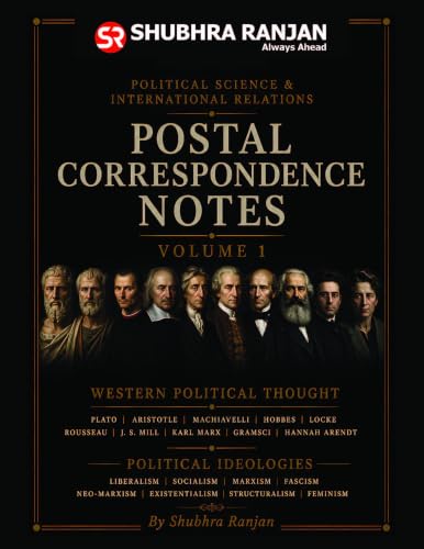 Shubhra Ranjan PSIR Postal Correspondence Notes Set of 5 Books
