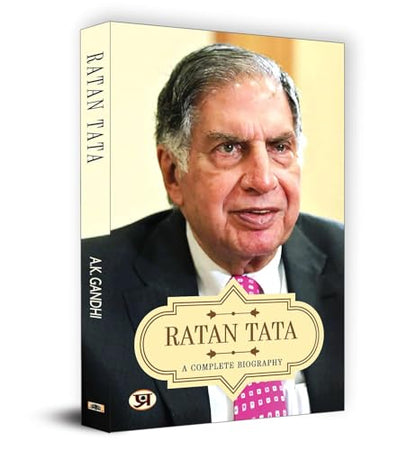 Ratan Tata A Complete Biography + Dhirubhai Ambani A Complete Biography | Ratan Tata biography | Dhirubhai Ambani book | Indian business leaders | ... | Visionary industrialists (Set of 2 Books)