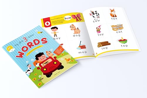 My First 3-Letter Words: Tracing and Activity Book for Kids | Learn to Read, Write & Recognize Words | Ages 3–5 | Early Literacy Made Fun