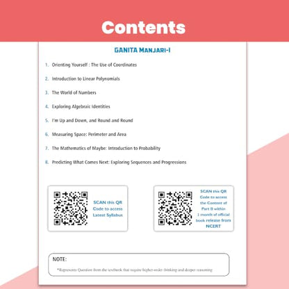 PW CBSE Class 9 Maths Ganita Manjari-1 New NCERT 2026-27 Question and Concept Bank with NCERT Textbook Solutions and Competency Based Questions By Ritik Sir