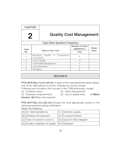 Scanner CMA Final | Paper-16: Strategic Cost Management | For Dec. 26 & Jun. 27 Exams | Solved Papers with PYQ (Included Jun. 2026 Ques.): 1 (Scanner Series)