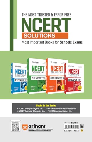 Arihant NCERT Exemplar Biology 12th Latest Rationalized Edition | Problems & Solutions with Exclusive Elements | Thinking Process, Concept Insight, Mistake Alert | For Exam 2026-27