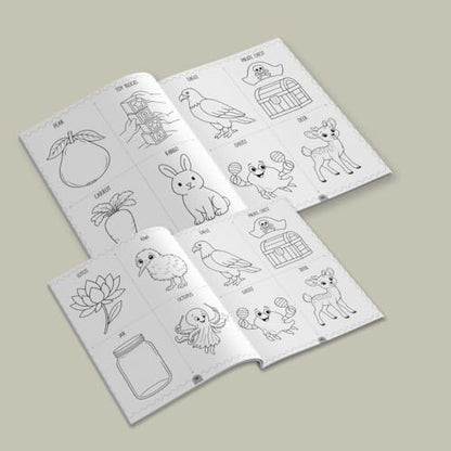 Colouring Book for Kids - 200+ Colouring Activities - Gift to Children for Painting, Drawing & Colouring - Shapes, Numbers, Animals, Festivals, Flowers, Vegetables - 2 to 5 years old