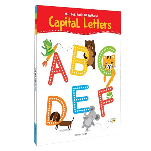 My First Book of Patterns Capital Letters: Write and Practice Patterns and Captital Letters A to Z book cover