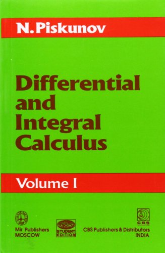 Differential And Integral Calculus Vol 1 (Pb 1996)
