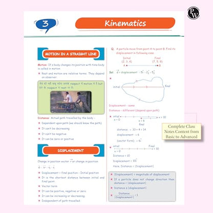 PW SKC Physics Crush Class 11 Handwritten Format Notes By Saleem Sir For JEE and NEET Exams | A Beautiful Journey From Basic to JEE Advanced via JEE/ NEET [Paperback] Saleem Ahmed
