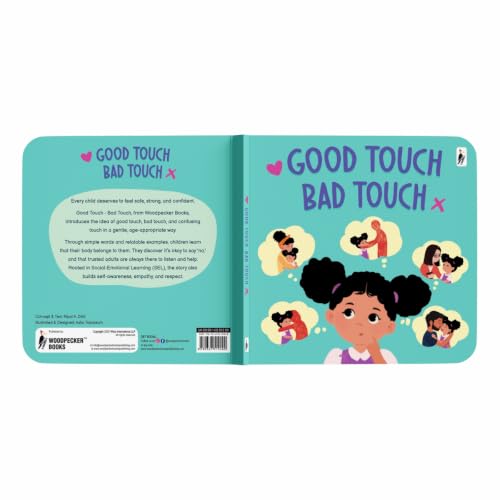 Good Touch Bad Touch Board Book | Personal Safety Book for Kids | Body Safety Education for Toddlers & Preschoolers | Toddlers 3-6 years | good touch bad touch book, personal safety for kids