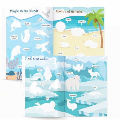 My First Sticker Book - Ocean - Activity Book for Kids - Stickers for Children - Age 3+ Years