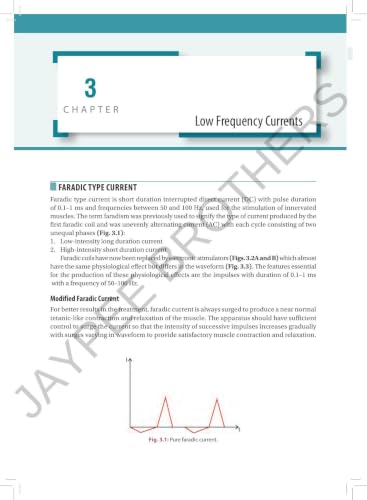 Textbook of Electrotherapy, 4/E for BPT and MPT Physiotherapy Students | Electrotherapy Modalities Guide: Low, Medium and High Frequency Currents, Ultrasound, Laser and Cryotherapy