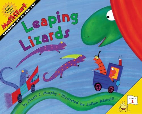 Leaping Lizards: A Fun Math Picture Book Teaching Counting by 5's and 10's for Kids (Ages 4-8): 20 (MathStart 1)