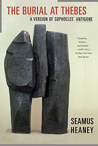 The Burial at Thebes: A Version of Sophocles Antigone book cover