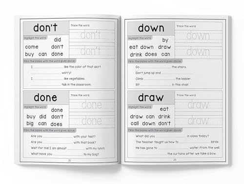 201 Sight Words and Sentences: Activity Book for Children | 800+ Sentences to Read and Practice | Ages 5–8 | 5+ Hours of Learning and Fun