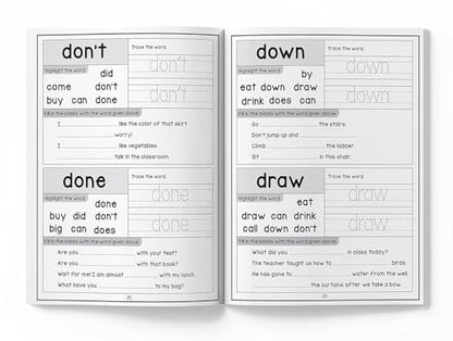 201 Sight Words and Sentences: Activity Book for Children | 800+ Sentences to Read and Practice | Ages 5–8 | 5+ Hours of Learning and Fun