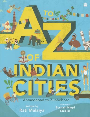 A-Z OF INDIAN CITIES AHMEDABAD TO ZUNHEBOTO book cover