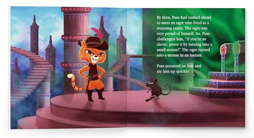 My First 5 Minutes Fairy Tales Puss In Boots: Traditional Fairy Tales For Children (Abridged And Retold)