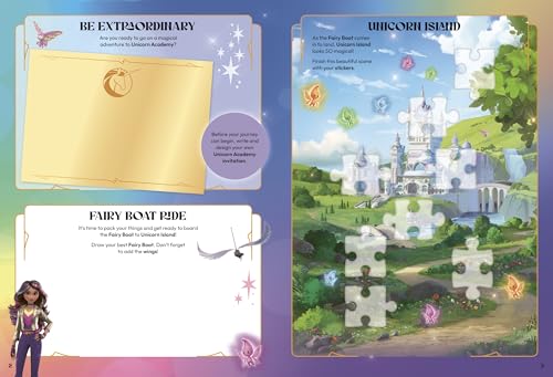 Unicorn Academy: Sticker Activity Book: With over 100 magical stickers (Unicorn Academy: TV tie-in titles)