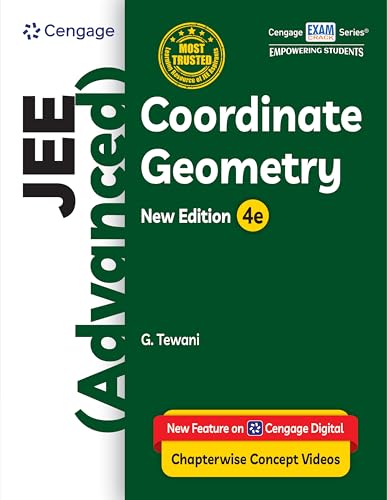 Cengage JEE (Advanced) Coordinate Geometry with Chapterwise Concept Videos & Online Assessments