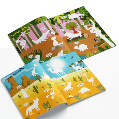 My First Sticker Book - Animals - Activity Book for Kids - Stickers for Children - Age 3+ Years