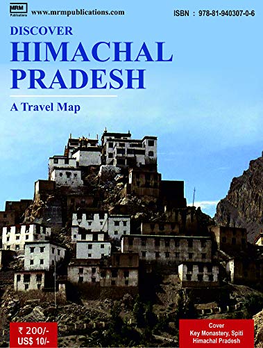 Discover Himachal Pradesh - A Travel Map (First Edition, 2019)