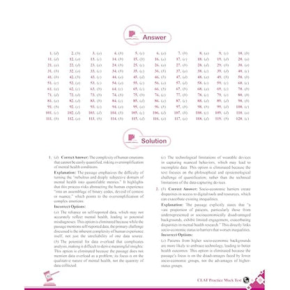 PW CLAT Practice Mock Booklet 2026 | For AILET & OLET’s 2027 Exams | Aligned on Latest Syllabus with Detailed Explanation
