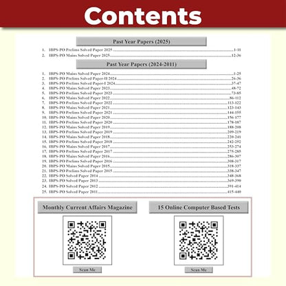 PW IBPS PO 27 Year-wise Prelims & Mains Previous Year Solved Papers Till Oct 2025 with 15 Online CBT Tests for Exam 2026-27 | 3250 PYQs | English Edition