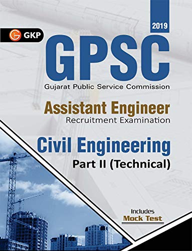 GPSC 2019  Civil Engineering (Preliminary)  Assistant Engineer Recruitment Examination book cover